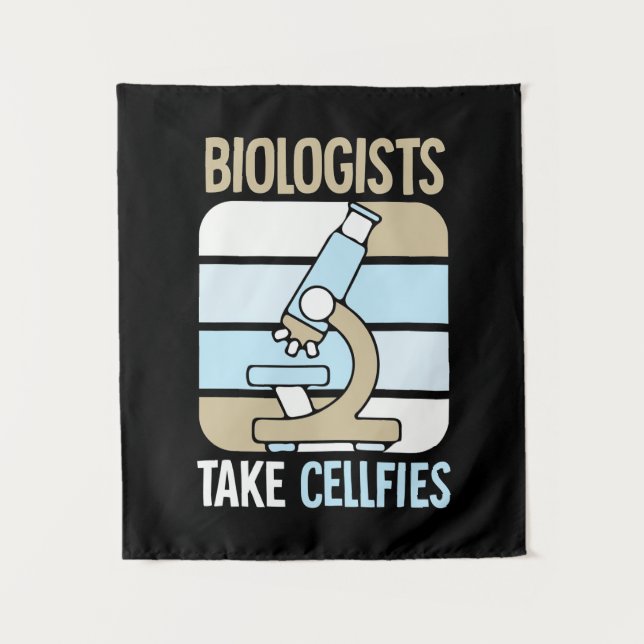 Tapete De Parede Presente cientista | Biólogos tiram celas (Frente)