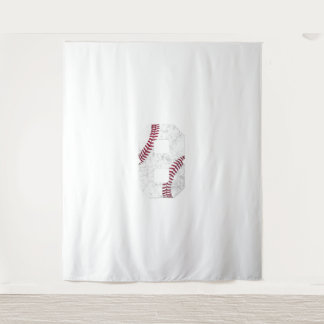 Tapete De Parede Presente de 8º aniversário de 8 anos de beisebol d