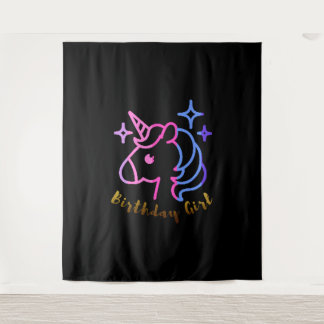 Tapete De Parede Presente de aniversário unicórnio unicórnio unicór