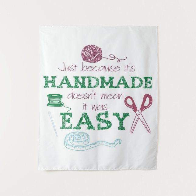 Tapete De Parede Presente de Lover Crochet artesanal | Bonito, pres (Frente)