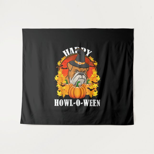 Tapete De Parede Presente no cão | Presente De Boi Para Cães-Adoles (Frente (Horizontal))