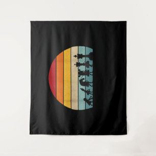 Tapete De Parede Presente Retro Vintage Evolução Xadrez Para Um Xad