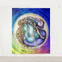 Tapete De Parede Pretty Little Pearl Tapestry