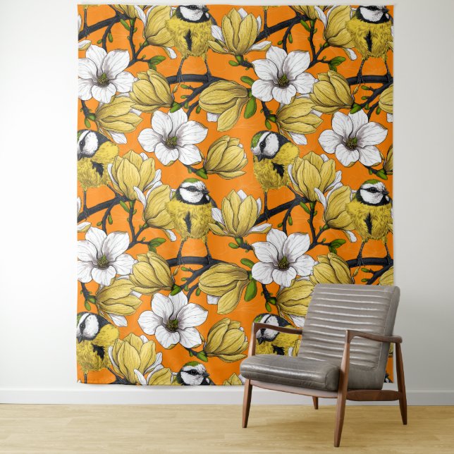 Tapete De Parede Primavera em amarelo (In Situ)