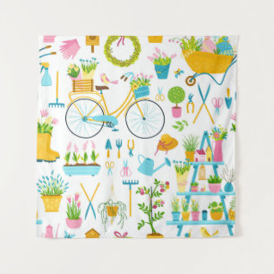 Tapete De Parede Primavera sem descontinuidades em cartografia simp