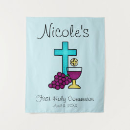 Tapete De Parede Primeira Comunhão Santa