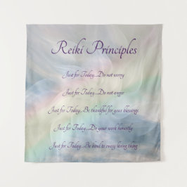 Tapete De Parede Princípios Reiki Rainbow Mandala design