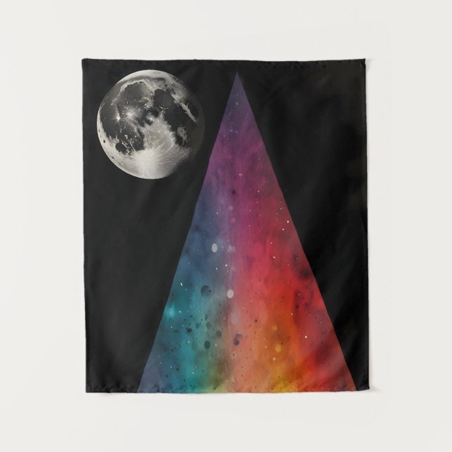 Tapete De Parede Prism lunar (Frente)