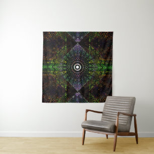 Tapete De Parede Prisma Triangular Tribal