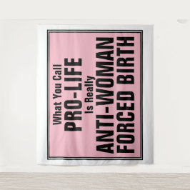 Tapete De Parede Pró-vida é Nascimento Forçado Anti-Mulher