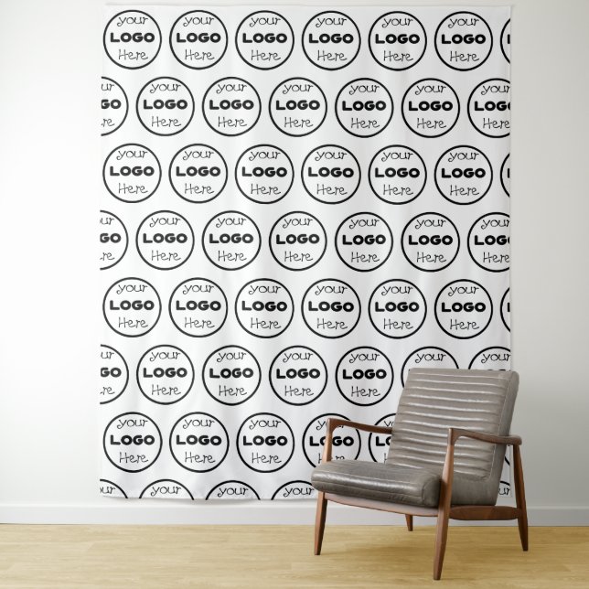 Tapete De Parede Profissional de logotipo comercial da empresa pers (In Situ)