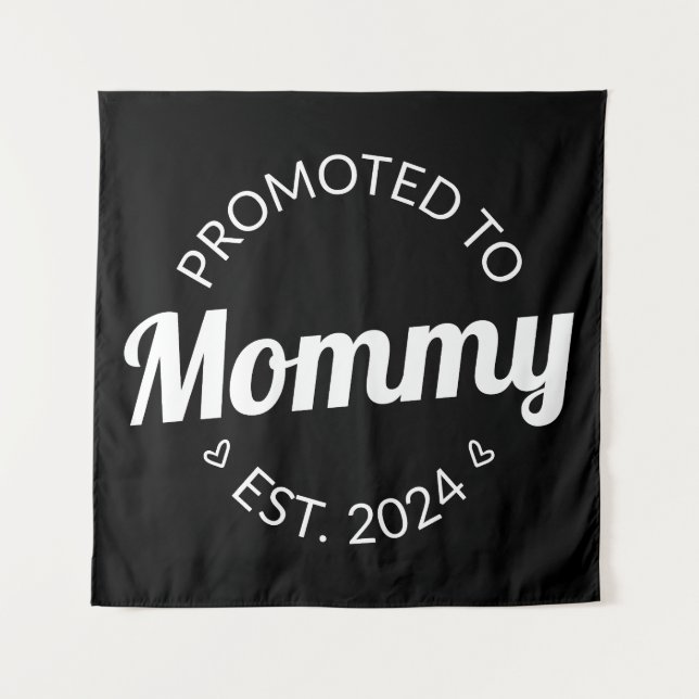 Tapete De Parede Promovida a Mamãe Est. 2024 I (Frente)