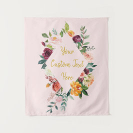 Tapete De Parede Prop Booth de Recepção de Invólucro Floral