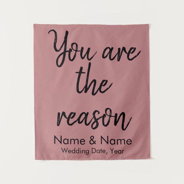 Tapete De Parede Prop de Booth de Cerimônia de Recepção de Casament (Frente)