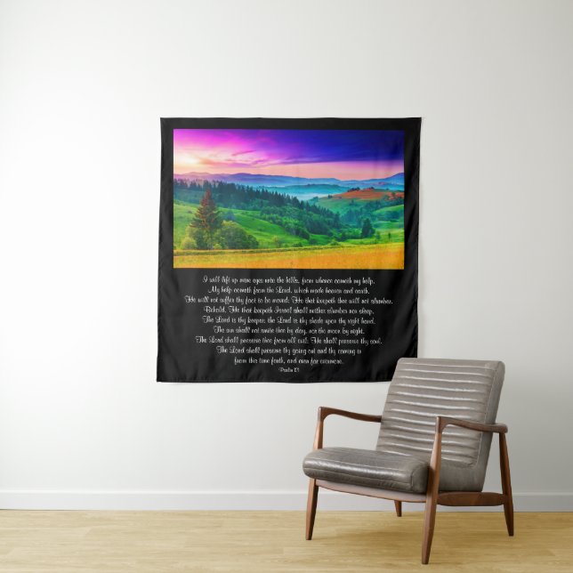 Tapete De Parede Psalm 121   (In Situ)