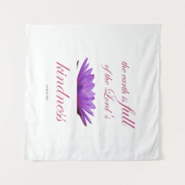 Tapete De Parede psalm 33 doçura roxa