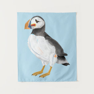 Tapete De Parede Puffin pintado e bonito