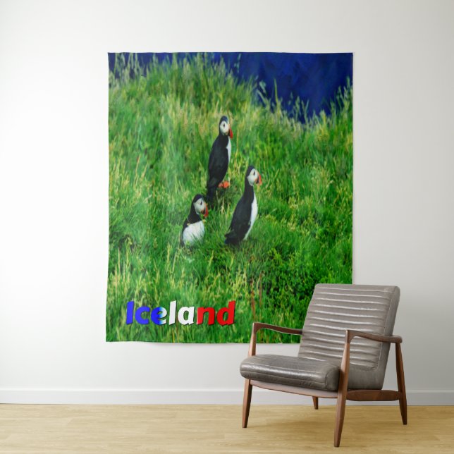 Tapete De Parede Puffins (In Situ)