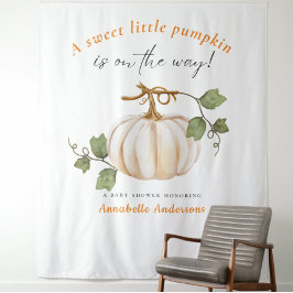 Tapete De Parede Pumpkin doce no caminho do Chá de fraldas