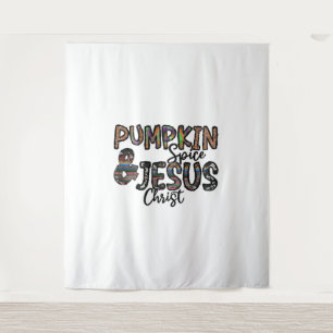 Tapete De Parede Pumpkin Spice E Jesus Cristo