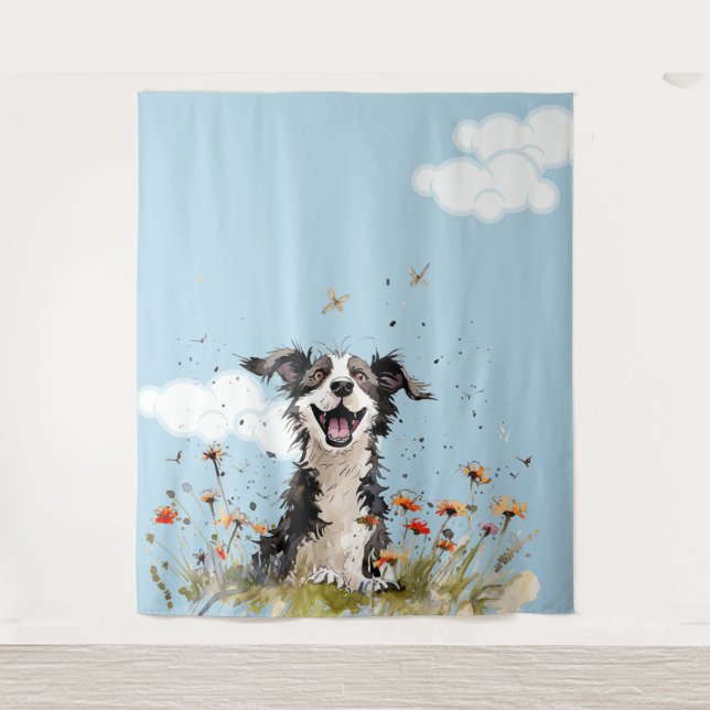 Tapete De Parede Pup Feliz (Frente)