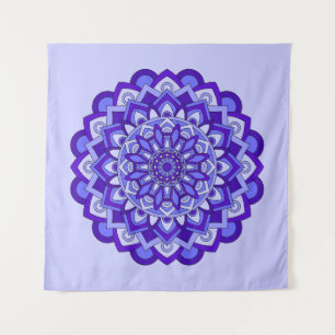 Tapete De Parede Purple Floral Mandala