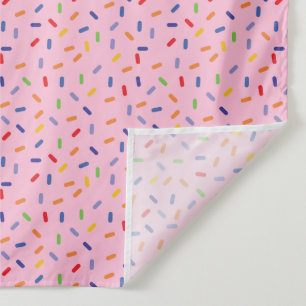 Tapete De Parede Purpurina Arco-Íris Confete Colorido Rosa Claro
