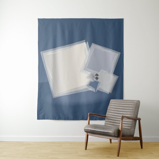 Tapete De Parede Quadrados Fibonacci Rolling (In Situ)