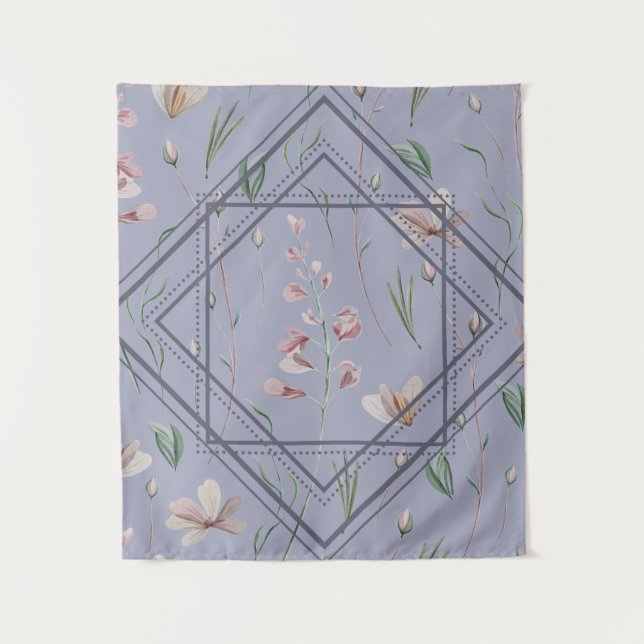 Tapete De Parede Quadro-sombra de lavanda (Frente)