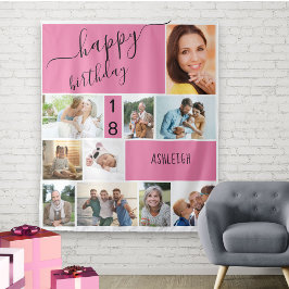 Tapete De Parede Qualquer Idade 10 Colagem de Fotos Personalizado R