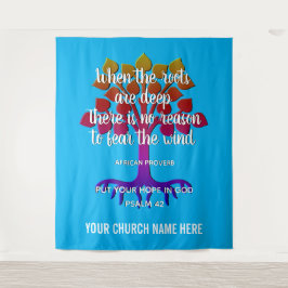 Tapete De Parede QUANDO AS RAÍZES SÃO UMA Igreja Cristã PROFUNDA