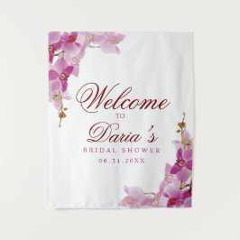 Tapete De Parede Queda de Foto Orquídea Tropical