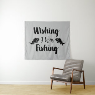 Tapete De Parede Queria estar pescando uma citação engraçada