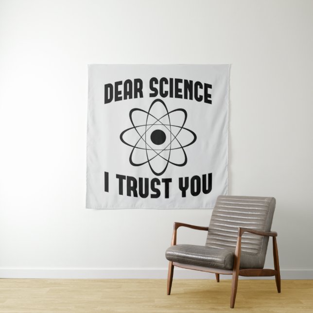 Tapete De Parede Querida Ciência Eu Confio em Você - Professor de F (In Situ)