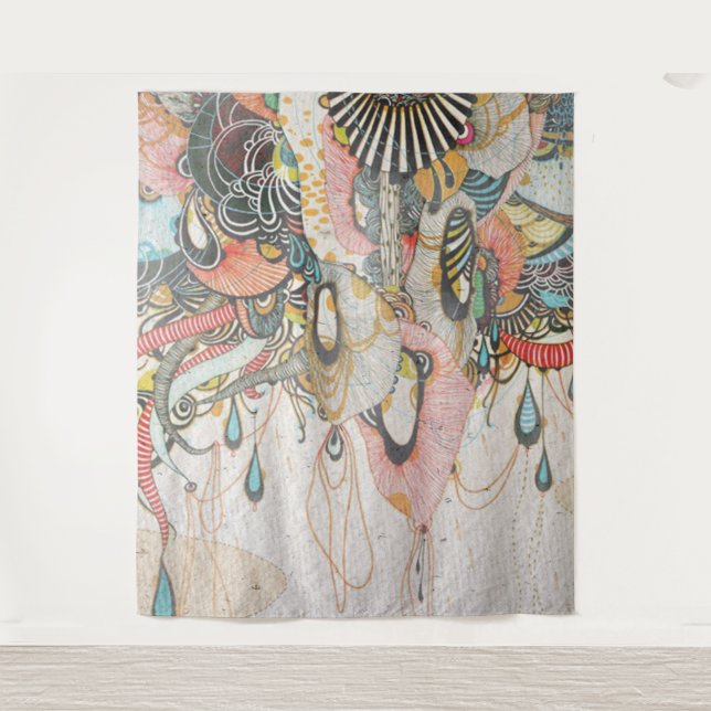 Tapete De Parede Rabiscar a Língua da Luz (Frente)