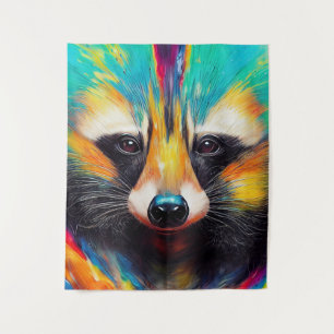 Tapete De Parede Raccoon Animal Discovery Adventure Planet