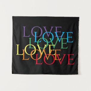 TAPETE DE PAREDE RAINBOW LOVE II TAPERIA