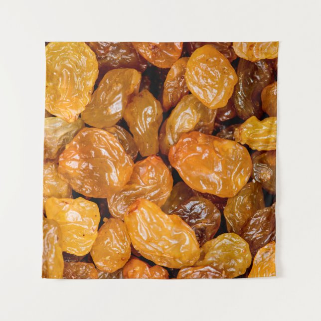 Tapete De Parede Raisins close up photo texture background. (Frente)