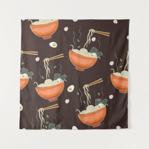 Tapete De Parede Ramen Noodles: Gráficos Vintage