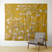 Ramos de Amendoeira em Flor (Dourado) | Van Gogh |