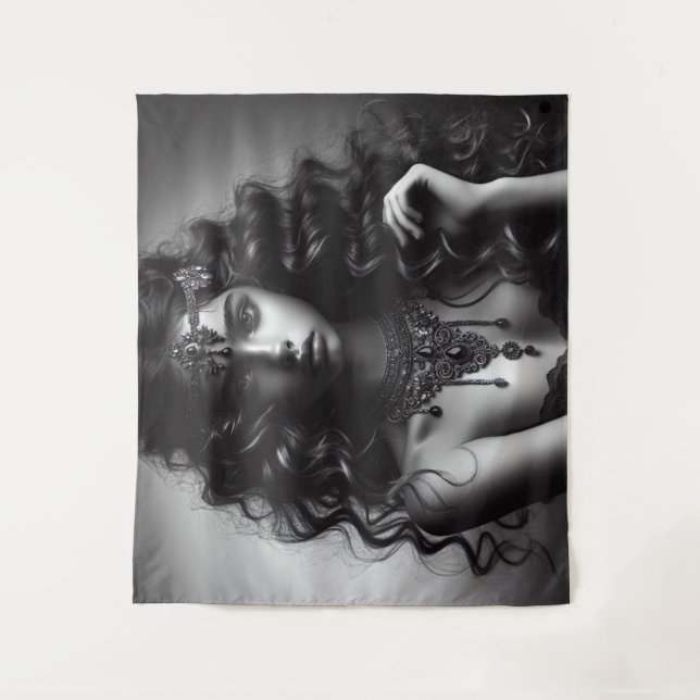 Tapete De Parede Rapariga com Joia (Frente)