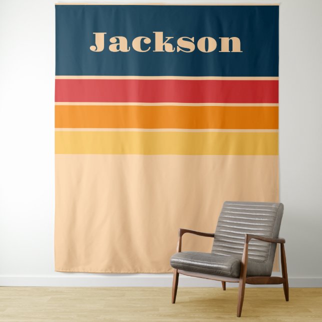 Tapete De Parede Rascunho Retroativo Retrópico para Produto Persona (In Situ)