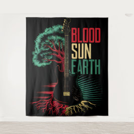 TAPETE DE PAREDE RASTA REGGAE TAPESTRY