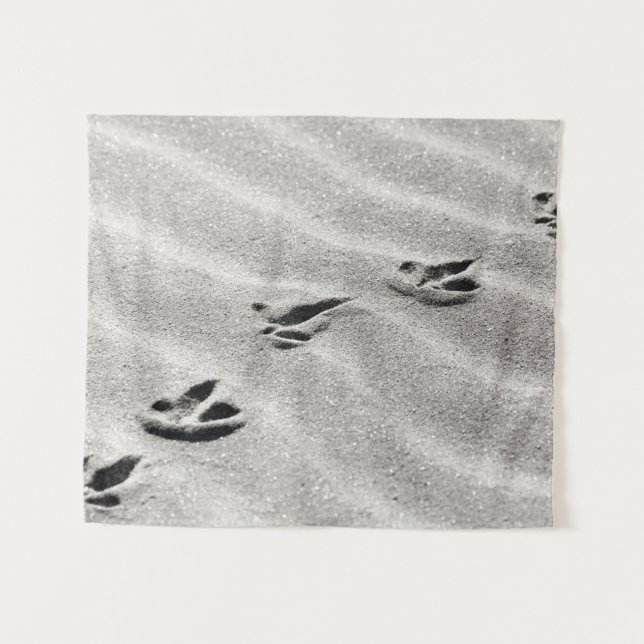 Tapete De Parede Rastreios na areia (Frente (Horizontal))