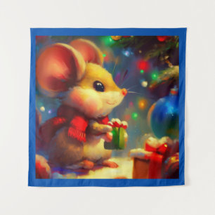Tapete De Parede Rato de Natal 2