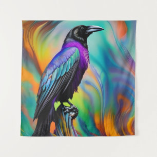 Tapete De Parede Raven roxo, luzes de norte