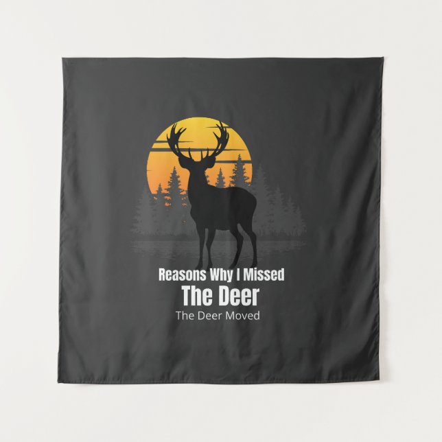 Tapete De Parede Reasons Why I Missed The Deer (Frente)