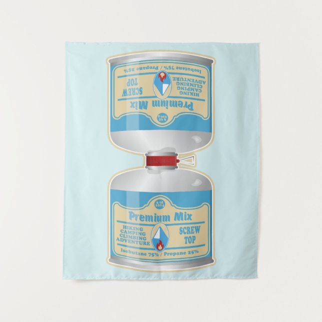 Tapete De Parede Recipientes de gás para fogões de acampamento (Frente)