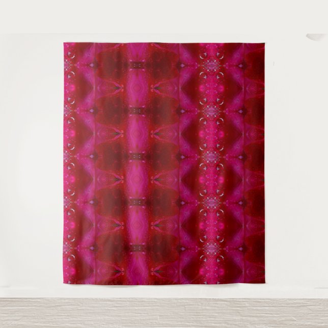 Tapete De Parede Red Ikat (Frente)