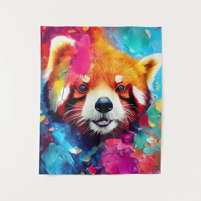 Tapete De Parede Red Panda Animal Discovery Adventure Nature (Frente)